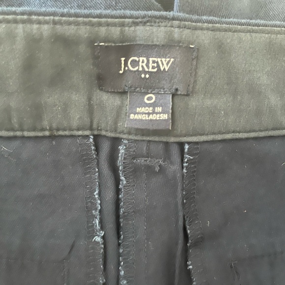 J.CREW 4" stretch chino short / Size 0 / Navy - Picture 3 of 3